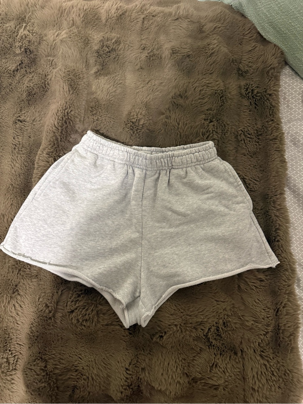 Cotton On Light Gray Athletic Lounge Shorts